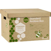 marbig enviro archive box 420 x 315 x 260mm carton 5