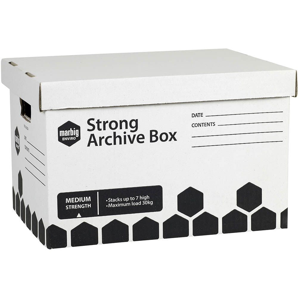 Image for MARBIG STRONG ARCHIVE BOX 420 X 320 X 260MM from Clipboard Stationers & Art Supplies