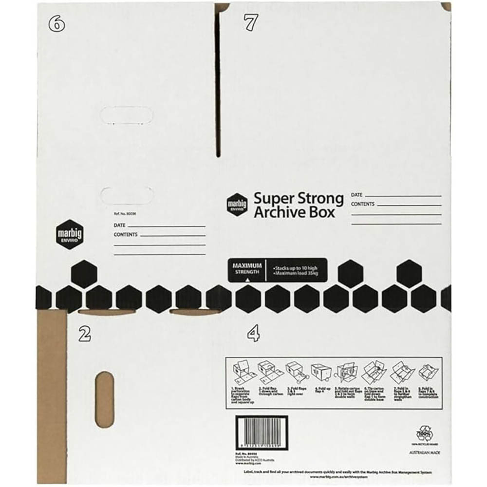 MARBIG SUPER STRONG ARCHIVE BOX 420 X 320 X 260MM |  | 7011894