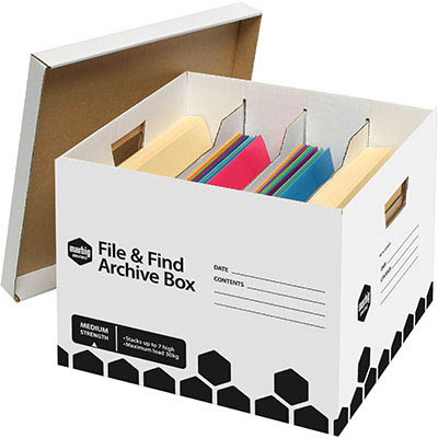 Image for MARBIG FILE-AND-FIND ARCHIVE BOX 420 X 390 X 320MM from Prime Office Supplies