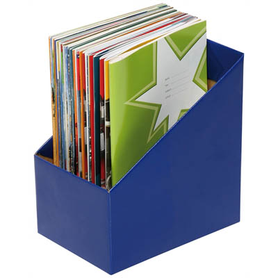 Image for MARBIG BOOK BOX LARGE BLUE PACK 5 from Mercury Business Supplies