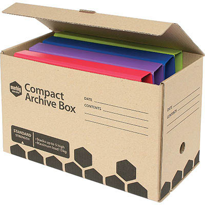 Image for MARBIG ENVIRO COMPACT ARCHIVE BOX 410 X 180 X 260MM from Prime Office Supplies