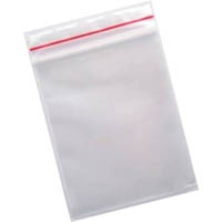 marbig resealable polybags 45 micron 205 x 125mm clear pack 1000