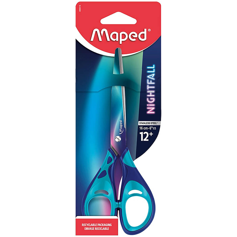 Image for MAPED NIGHTFALL SCISSORS 160MM GRADIENT from Australian Stationery Supplies