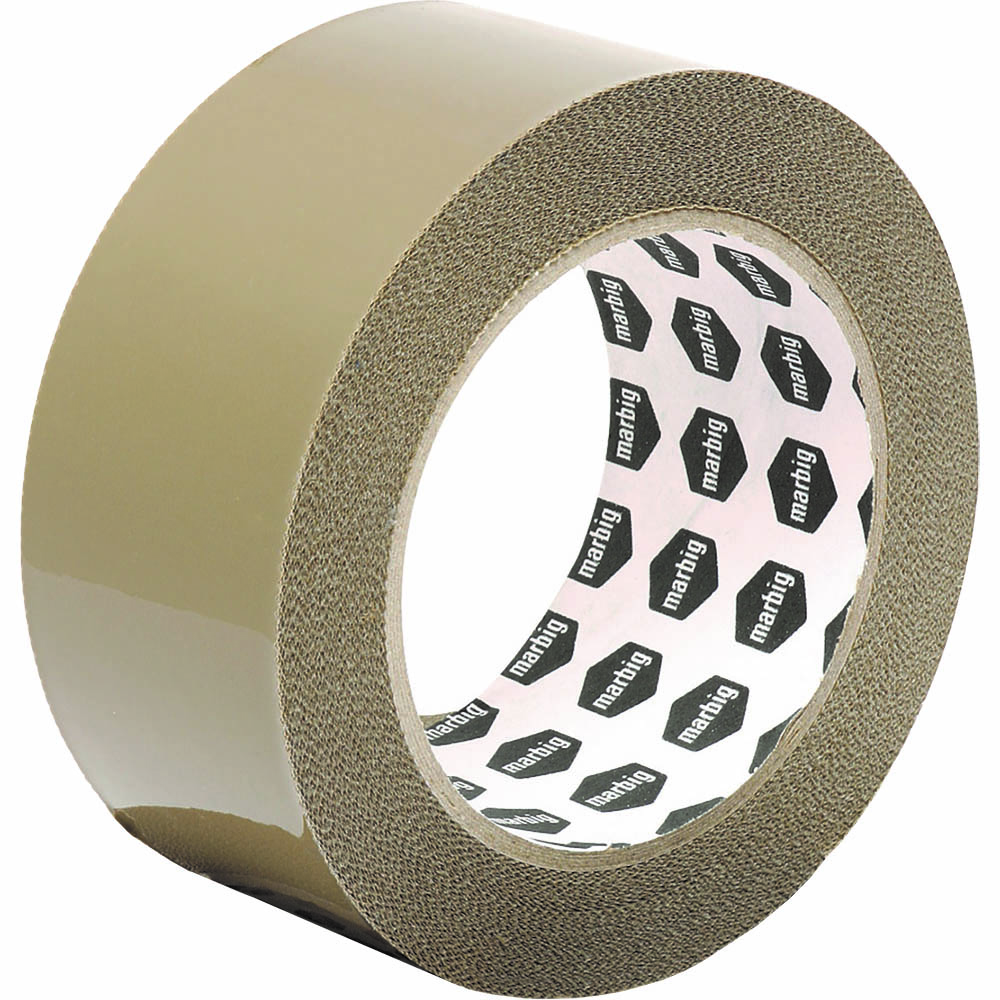 Image for MARBIG PACKAGING TAPE 48MM X 75M BROWN from Clipboard Stationers & Art Supplies