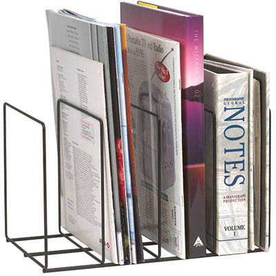 Image for MARBIG WIRE MAGAZINE RACK BLACK from That Office Place PICTON