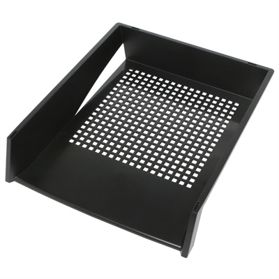 Image for MARBIG ENVIRO DOCUMENT TRAY PORTRAIT A4 BLACK from Office Heaven