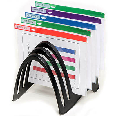 Image for MARBIG ENVIRO FOLDARACK BLACK from Prime Office Supplies