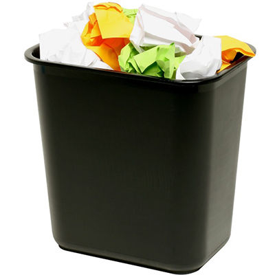 Image for MARBIG ENVIRO WASTE BIN 12 LITRE BLACK from Merv's Stationery