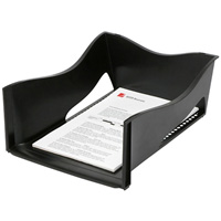 marbig enviro document tray jumbo a4 black