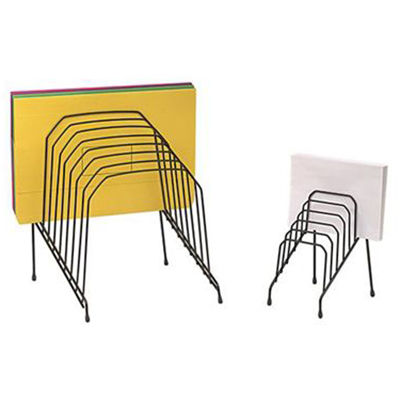 MARBIG STEP FILE WIRE ORGANISER RACK 6 SLOT SMALL BLACK |  | 7000400i