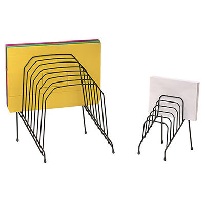 MARBIG STEP FILE WIRE ORGANISER RACK 8 SLOT LARGE BLACK |  | 7003490i