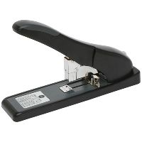marbig stapler heavy duty 140 sheet black