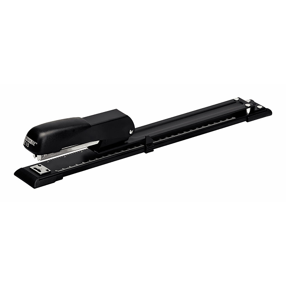 Image for RAPID E15/12 LONG ARM STAPLER 20 SHEET BLACK from York Stationers