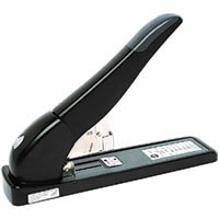 marbig heavy duty stapler 210 sheet black