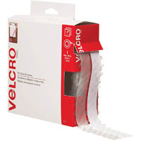 velcro brand® fastener tape 19mm x 4.5m clear