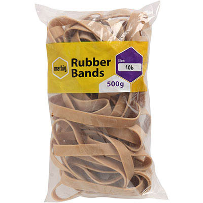 Image for MARBIG RUBBER BANDS SIZE 109 500G from BusinessWorld Computer & Stationery Warehouse