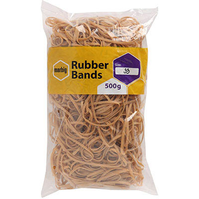 Image for MARBIG RUBBER BANDS SIZE 33 500G from Mitronics Corporation