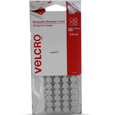Image for VELCRO BRAND® REMOVABLE MOUNTING CIRCLES 9MM PACK 56 from Challenge Office Supplies