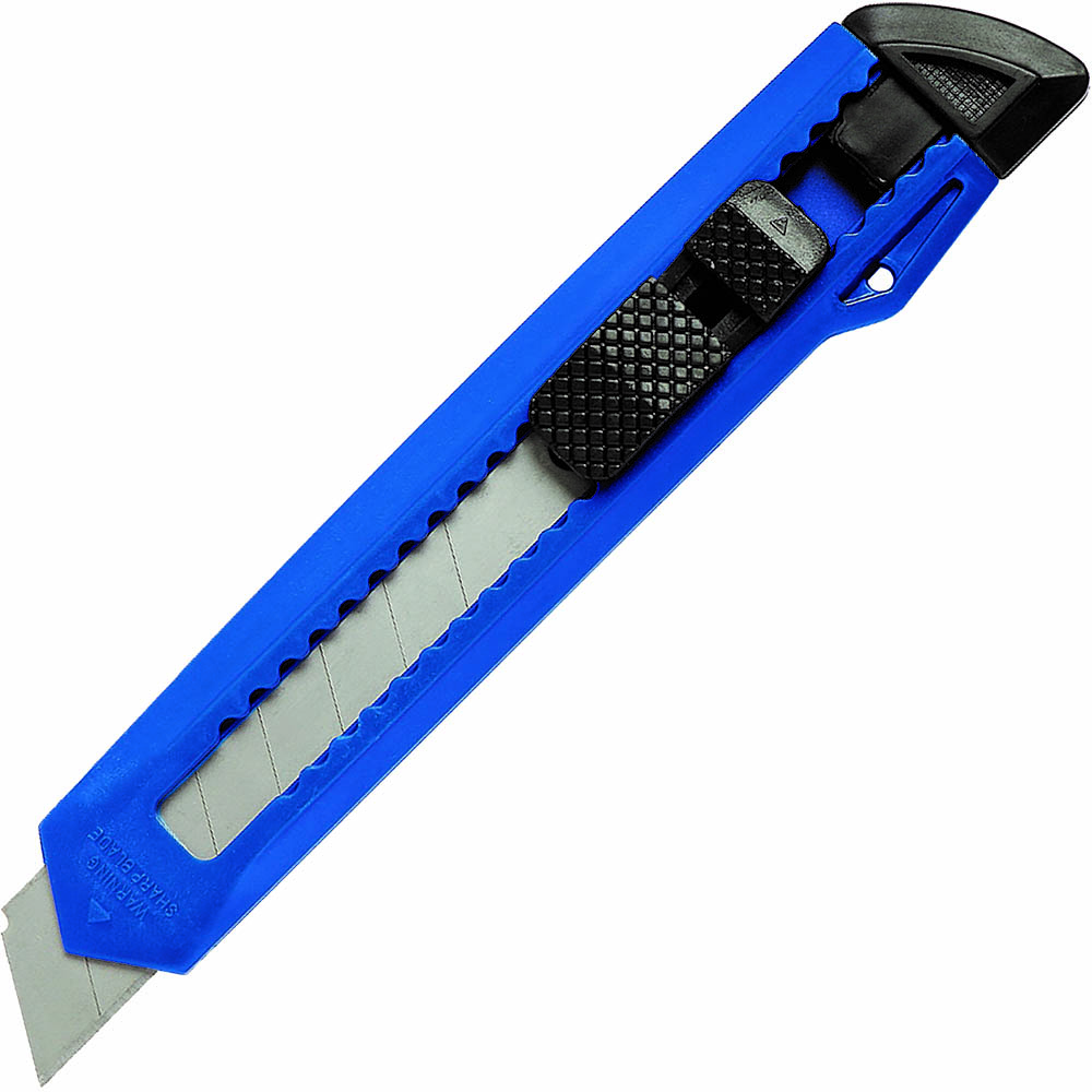 Image for MARBIG UTILITY KNIFE LARGE 18MM BLUE from Office Fix - WE WILL BEAT ANY ADVERTISED PRICE BY 10%