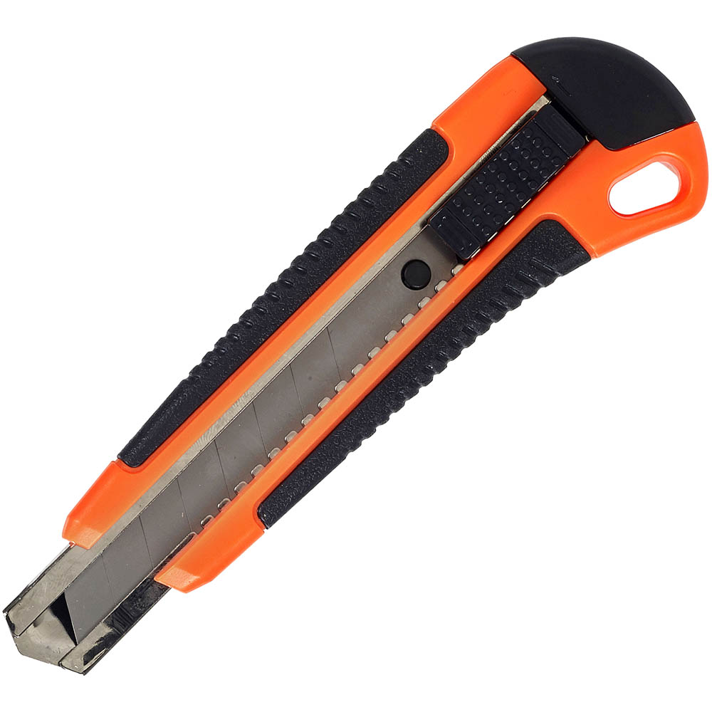 Image for MARBIG CUTTER KNIFE HEAVY DUTY 18MM YELLOW/BLACK from Office Fix - WE WILL BEAT ANY ADVERTISED PRICE BY 10%