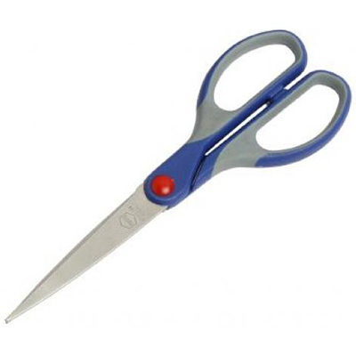 Image for MARBIG COMFORT GRIP SCISSORS LEFT/RIGHT HAND 182MM BLUE from BusinessWorld Computer & Stationery Warehouse
