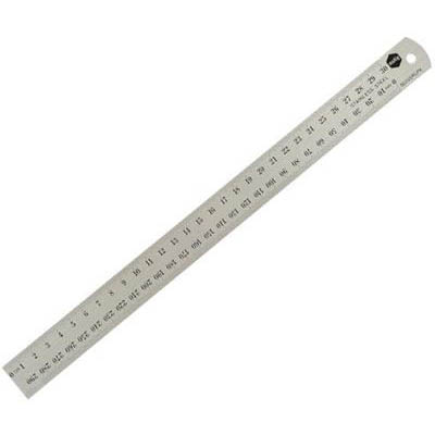 Image for MARBIG RULER STAINLESS STEEL 600MM from Office Fix - WE WILL BEAT ANY ADVERTISED PRICE BY 10%