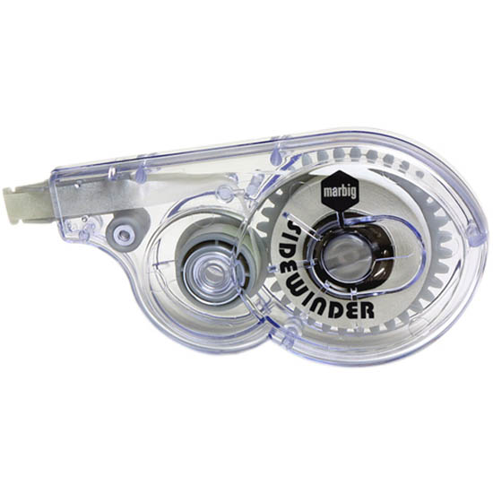 Image for MARBIG SIDEWINDER CORRECTION TAPE 5MM X 8M WHITE from BusinessWorld Computer & Stationery Warehouse