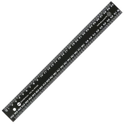 Image for MARBIG ENVIRO RECYCLED RULER 300MM BLACK from Eastland Office Supplies