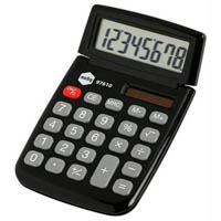 marbig calculator pocket 8 digit black
