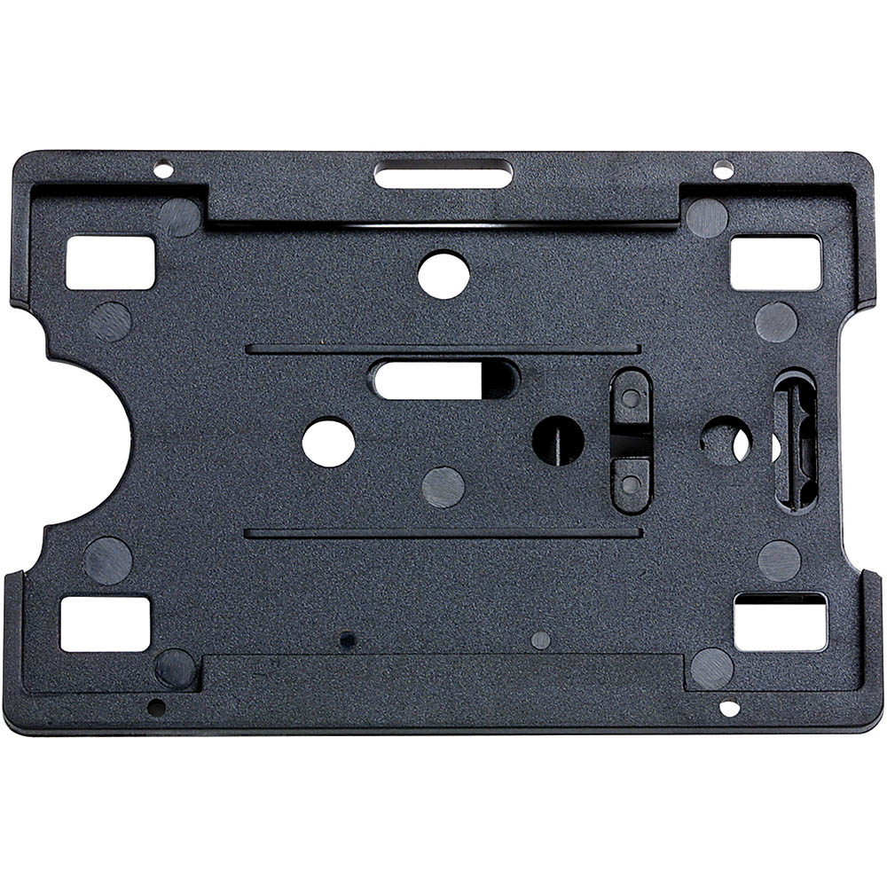 REXEL ID CARD HOLDER WITH ADJUSTABLE POCKET CLIP BLACK PACK 10 |  | 7001576