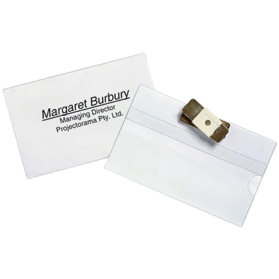 REXEL ID NAME BADGE MAGNETIC PACK 10 |  | 7009589i