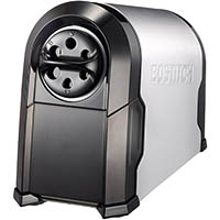 bostitch superpro glow electric pencil sharpener black/silver