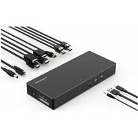kensington sd4781p usb-c/usb-a dual 4k 3.0 100w dock black