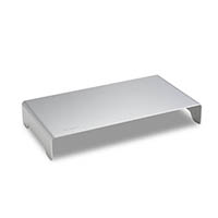 kensington monitor stand ultra slim aluminium 400 x 210mm silver