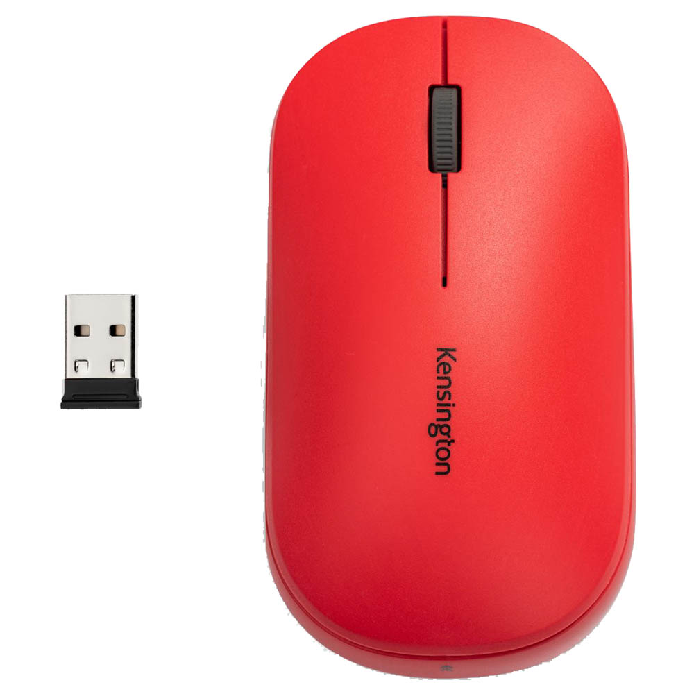 Image for KENSINGTON SURETRACK DUAL WIRELESS MOUSE RED from Mitronics Corporation