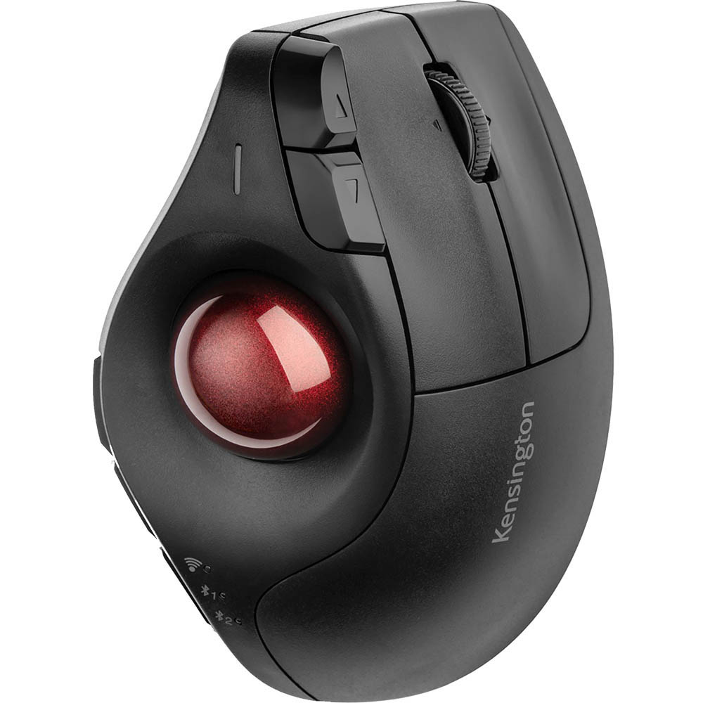 Image for KENSINGTON PRO FIT WIRELESS VERTICAL TRACKBALL MOUSE BLACK from Office Heaven
