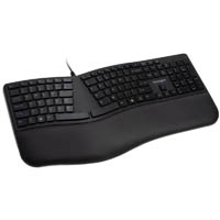 kensington pro fit ergo wired keyboard black