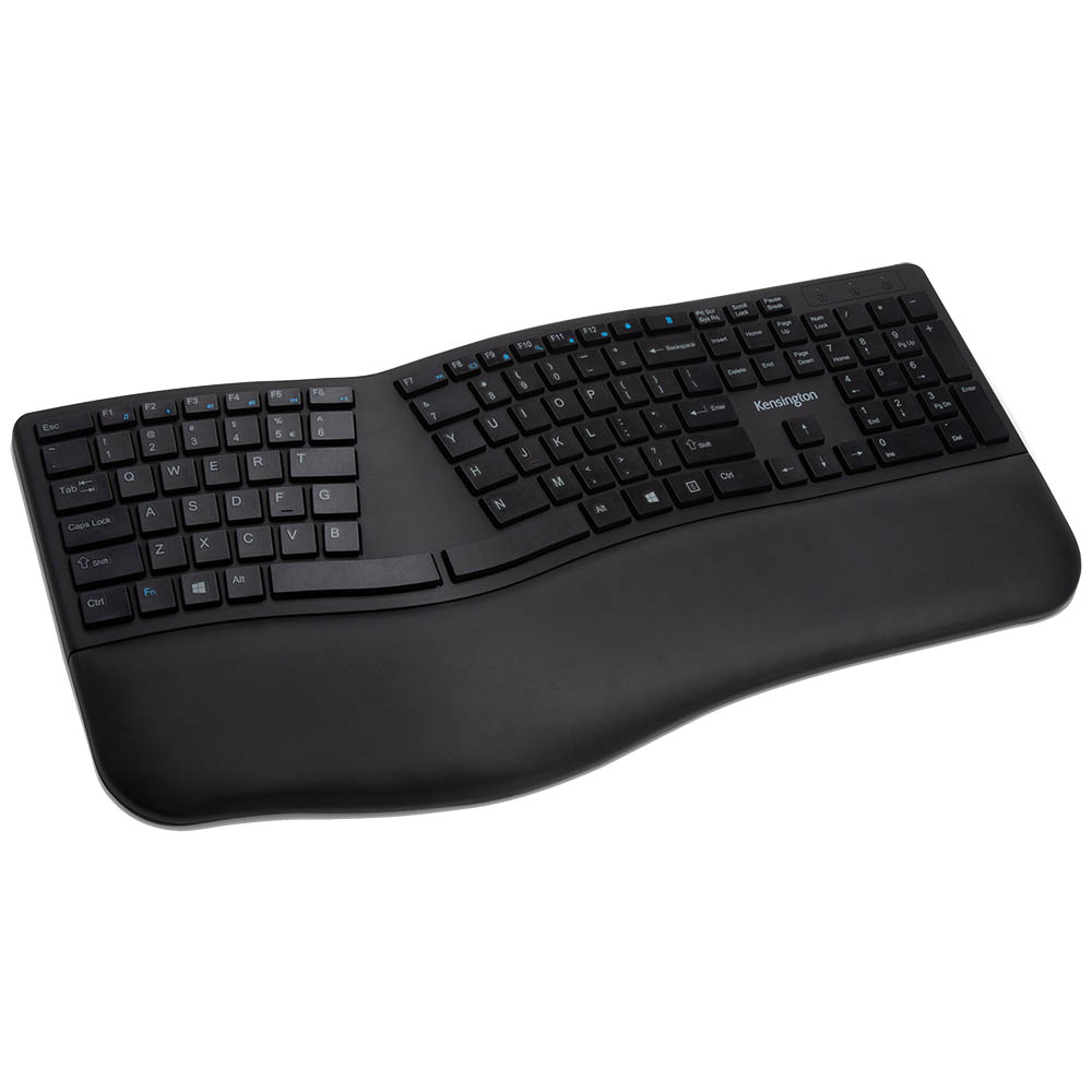 Image for KENSINGTON PRO FIT ERGO WIRELESS KEYBOARD BLACK from That Office Place PICTON