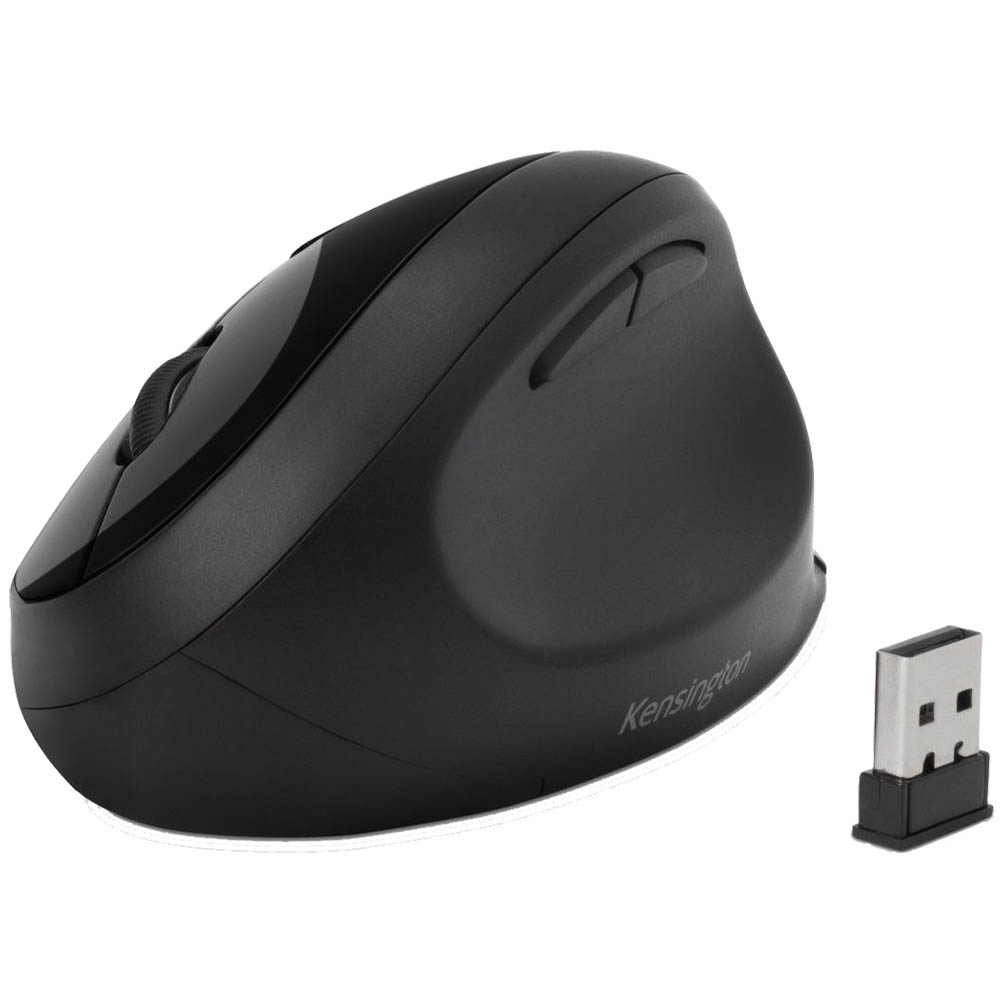 Image for KENSINGTON PRO FIT ERGO WIRELESS MOUSE BLACK from Challenge Office Supplies