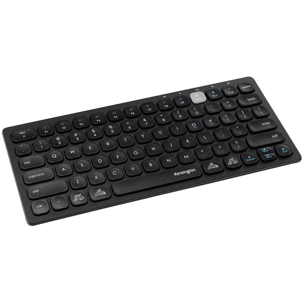 Image for KENSINGTON MULTI-DEVICE DUAL WIRELESS COMPACT KEYBOARD BLACK from That Office Place PICTON
