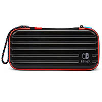 powera travel pro slim case for nintendo switch systems red/blue