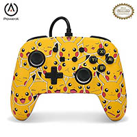 powera enhanced wired controller for nintendo switch pikachu moods