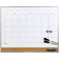 quartet combo calendar planner 406 x 508mm white