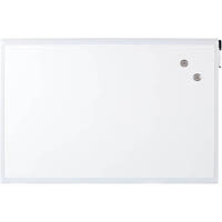 quartet basics whiteboard 600 x 900mm white frame