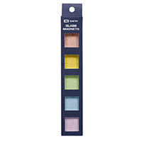 quartet glass magnets assorted pack 5
