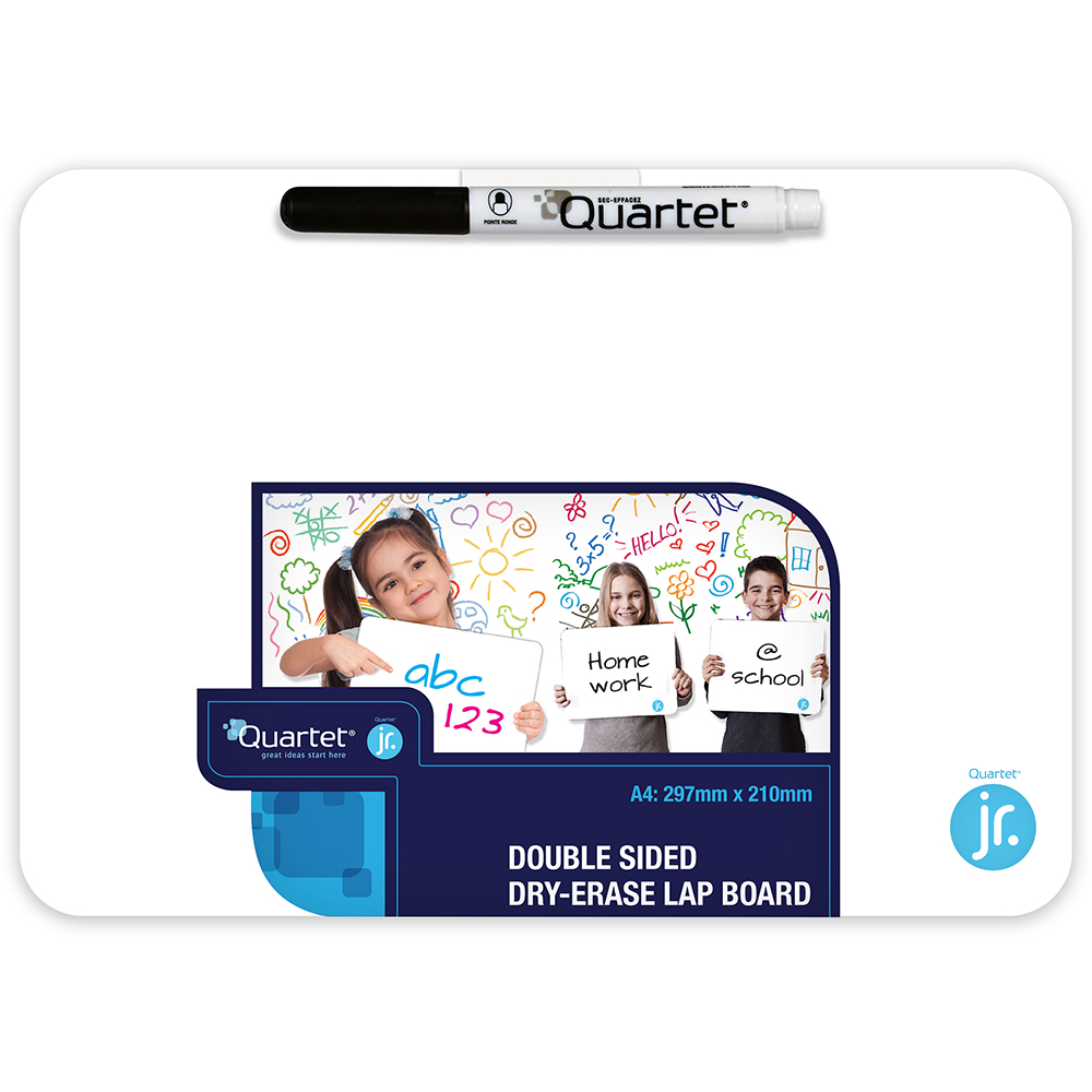 Image for QUARTET LAP BOARD DOUBLE SIDED BLANK A4 from ONET B2C Store