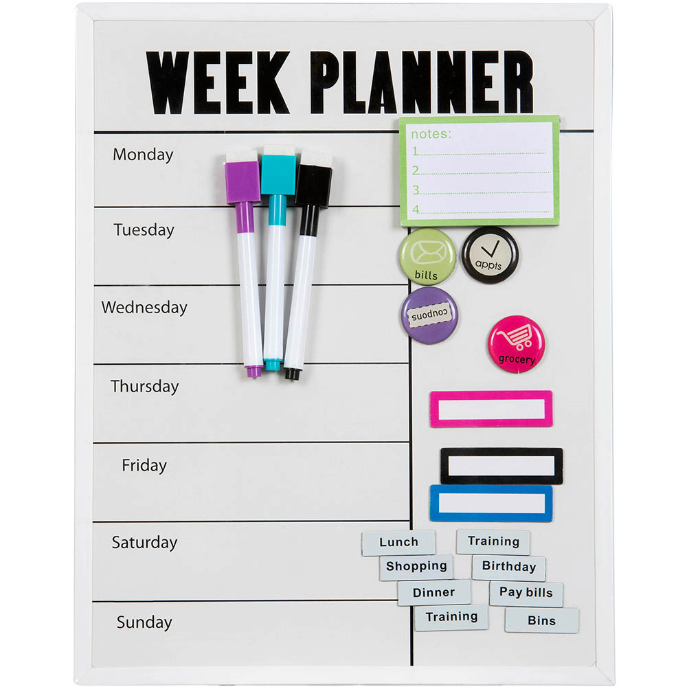 Image for QUARTET WEEKLY PLANNER 280 X 360MM WHITE from Mitronics Corporation