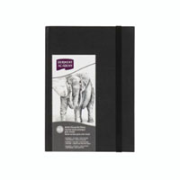 derwent academy hardcover visual art diary portrait 128 page a5