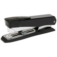 rexel front load stapler black